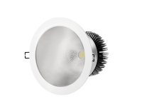 Встраиваемый светильник downlight LARGO LED 20 20N 4000 белый (clear glass, old reflector)