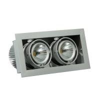 Карданный светильник Avior 2 LED 2x23 N 4000K серый clean