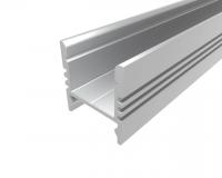 Профиль накладной алюминиевый LC-LP-1716-2 Anod