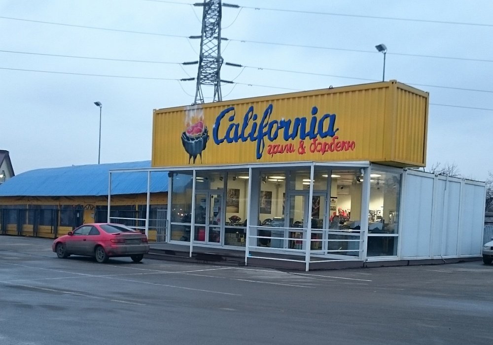 Освещение магазина мангалов California
