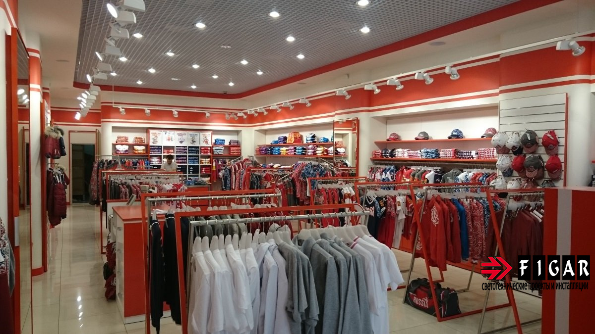 Освещение Bosco Vnukovo Outlet Village