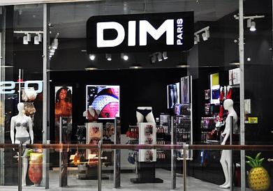 Освещение магазина нижнего белья DIM 