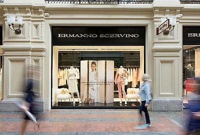 Освещение бутика ERMANNO SCERVINO