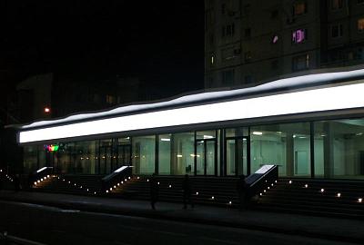 Оформление освещения для архитектурной подсветки ступеней