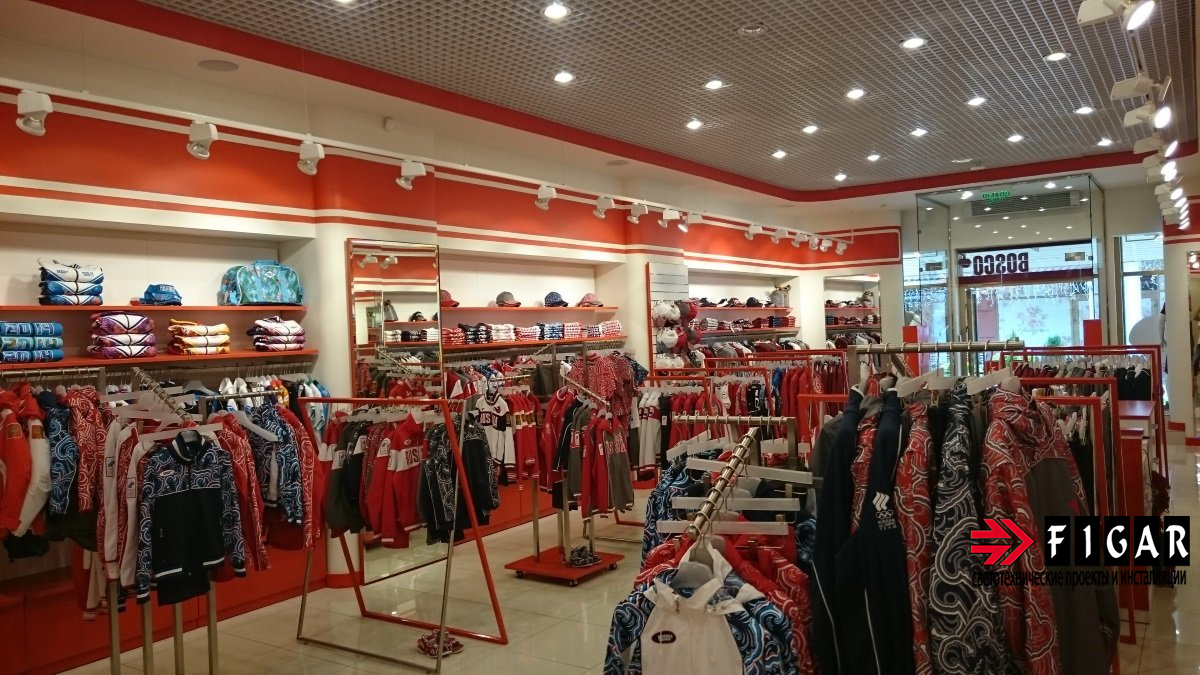 Освещение Bosco Vnukovo Outlet Village
