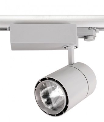 Трековый однофазный светильник TR1412 12W 2700K (серый)