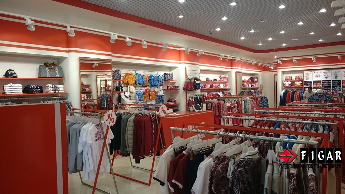 Освещение Bosco Vnukovo Outlet Village