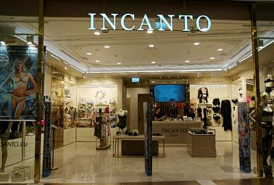 Освещение магазина нижнего белья INCANTO