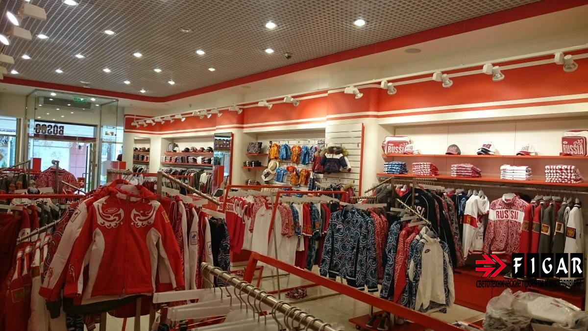 Освещение Bosco Vnukovo Outlet Village